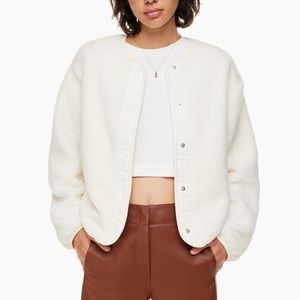 Aritzia Wilfred Free Sherpa Liner Jacket